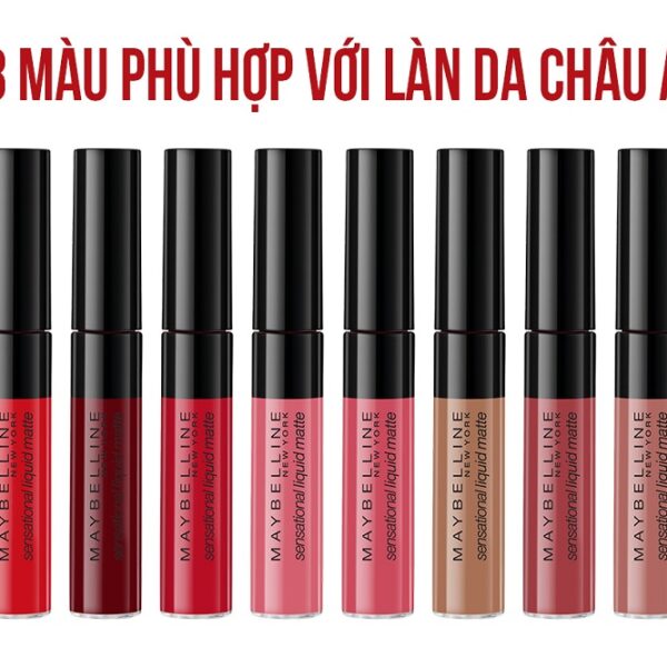 Son Kem Lì Nhẹ Môi Phiên Bản Tông Đất Maybelline New York Sensational